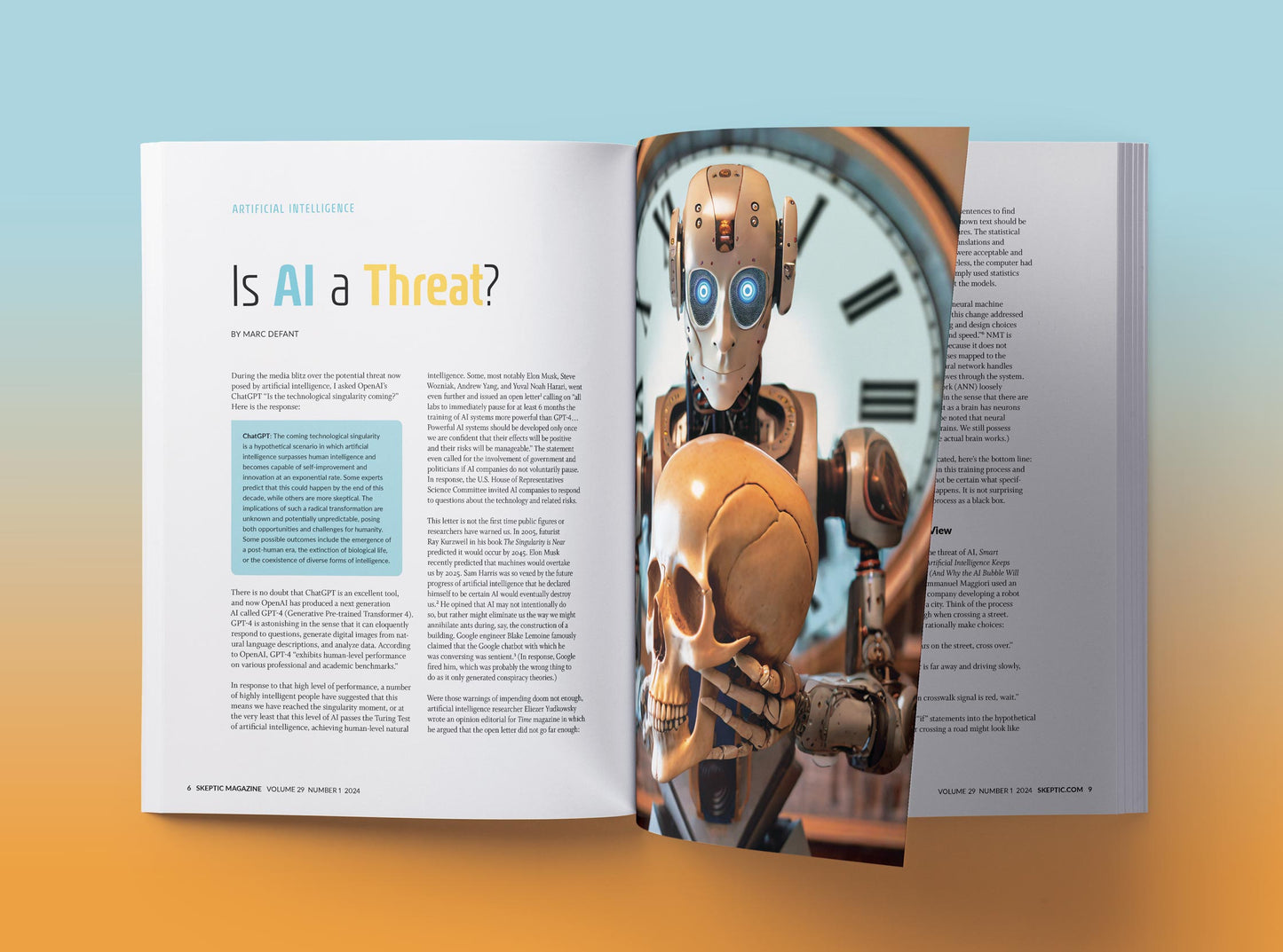 Artificial Intelligence (Skeptic Magazine Vol. 29 No. 1)