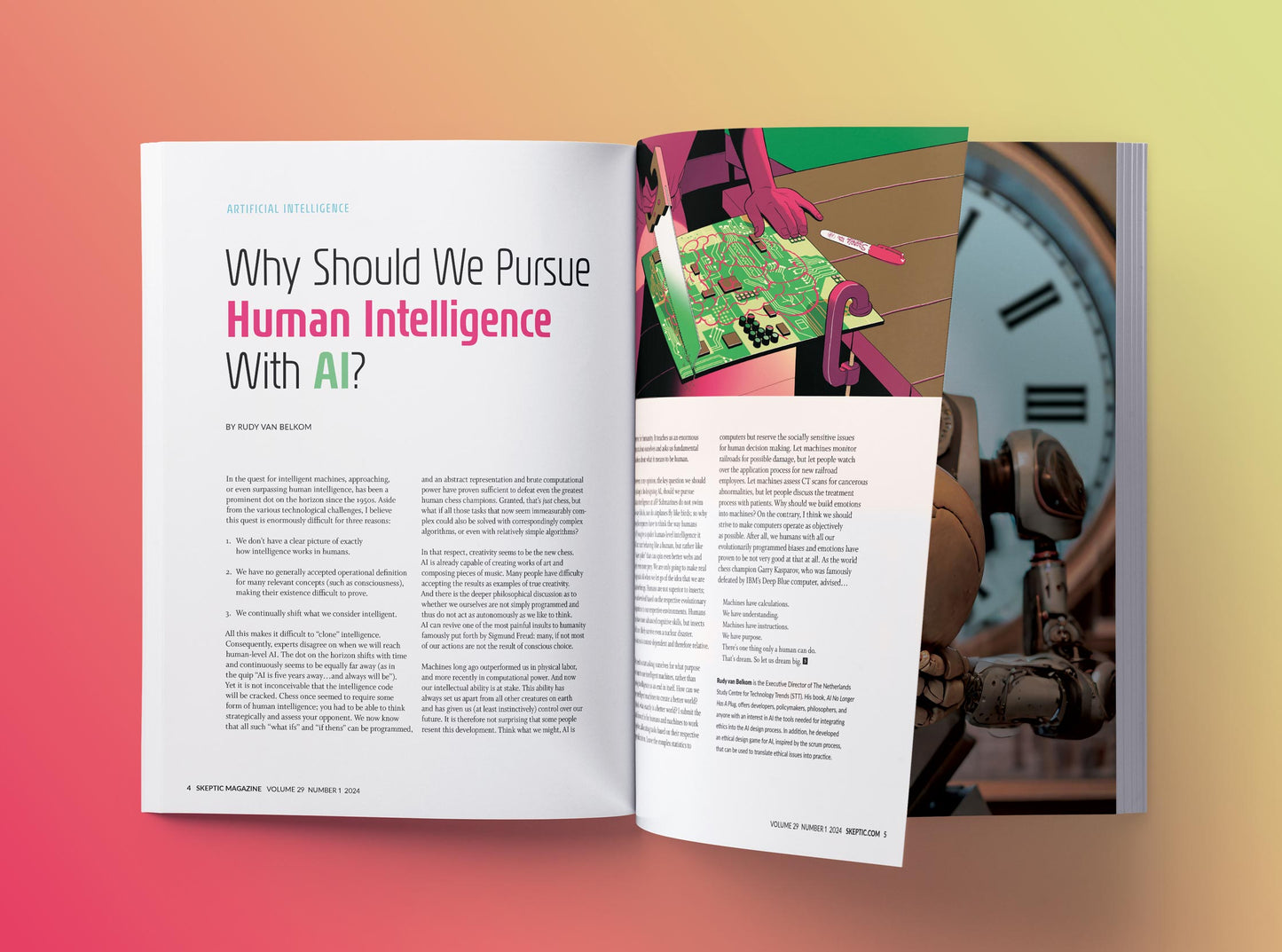 Artificial Intelligence (Skeptic Magazine Vol. 29 No. 1)