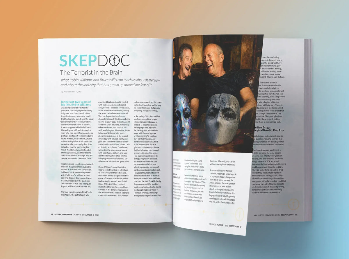 Consciousness & The Brain (Skeptic Magazine Vol. 31 No. 3)