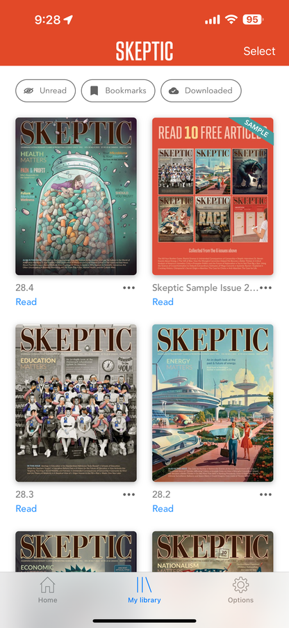 Skeptic Digital Subscription (iOS/Android/Desktop)