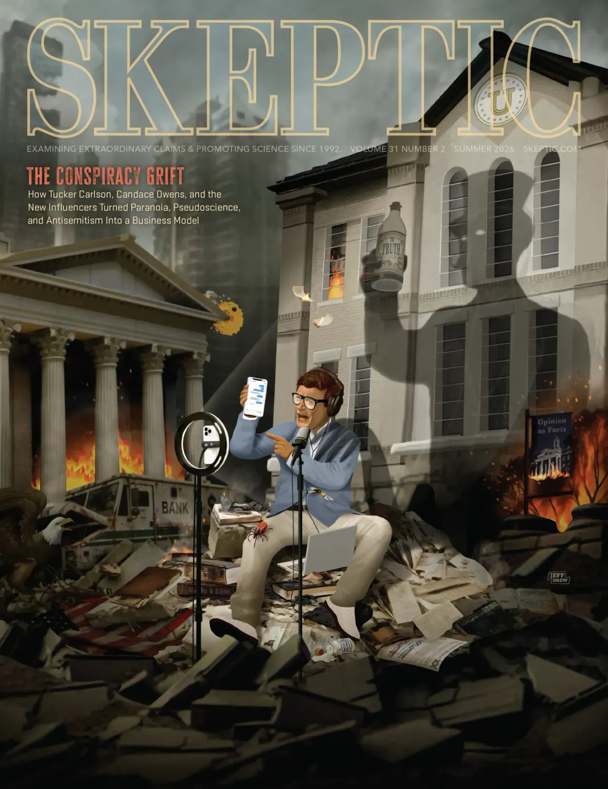 The Conspiracy Grift (Skeptic Magazine Vol. 31 No. 2)